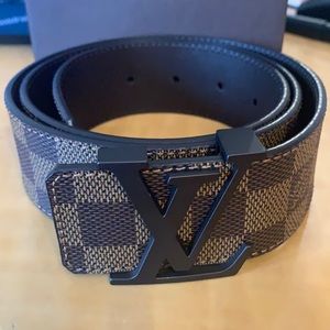 Louis Vuitton Vintage Authentic Damier Ebene Belt